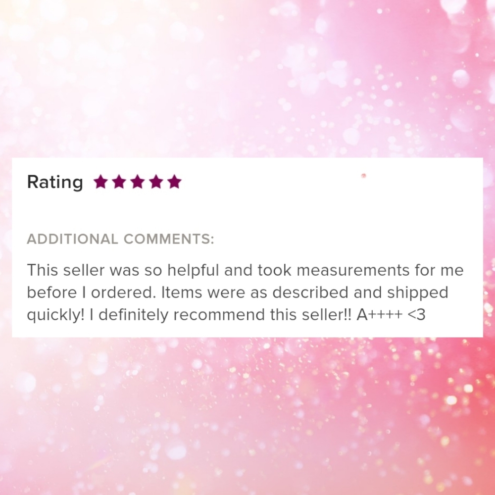 5 Star Review! ⭐️⭐️⭐️⭐️⭐️